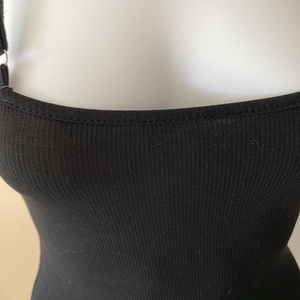 Black cut out halter dress XS New - Picture 3 of 7